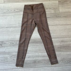 Tan+Lines Plaid Leggings